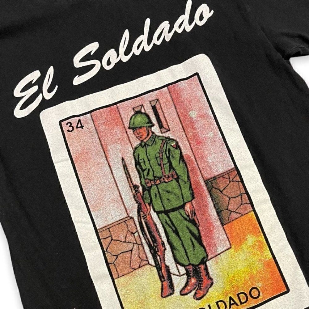 Lotería #34 El Soldado Shirt